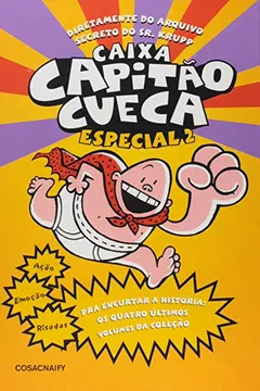 Livro Capitão Cueca - Coleção as Aventuras do Capitão Cueca. Caixa 2. Volumes 5 a 8 - Resumo, Resenha, PDF, etc.