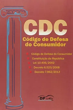 Livro CDC. Código de Defesa do Consumidor - Resumo, Resenha, PDF, etc.