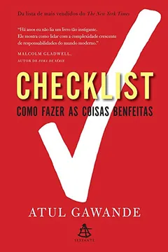 Livro Checklist - Resumo, Resenha, PDF, etc.