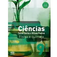 Capa do livro Ciências. Física e Química - Volume 9