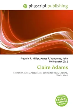 Livro Claire Adams - Resumo, Resenha, PDF, etc.