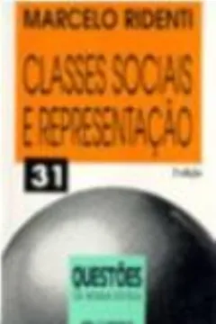 Livro Classes Sociais E Representação - Resumo, Resenha, PDF, etc.