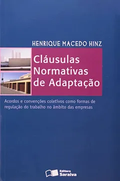 Livro Clausulas Normativas De Adaptacao - Resumo, Resenha, PDF, etc.