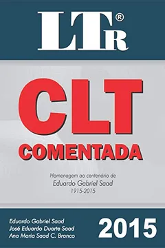 Livro CLT Comentada - Resumo, Resenha, PDF, etc.