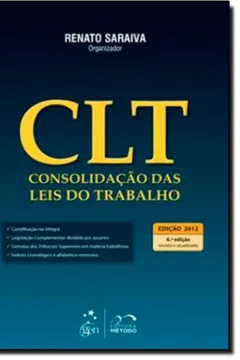 Livro CLT. Consolidação Das Leis De Trabalho - Resumo, Resenha, PDF, etc.