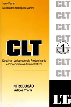 Livro C.L.T. Introdução. Artigos 1 a 12 - Volume 1 - Resumo, Resenha, PDF, etc.