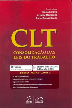 Livro CLT Leis do Trabalho - Resumo, Resenha, PDF, etc.