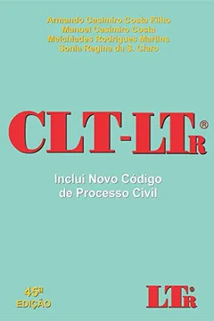 Livro CLT-LTr - Resumo, Resenha, PDF, etc.
