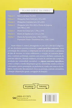 Livro Código Civil Comentado. Contratos em Geral Até Doação. Artigos 421 a 564 - Volume 3. Tomo I - Resumo, Resenha, PDF, etc.