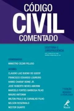 Livro Código Civil Comentado - Resumo, Resenha, PDF, etc.