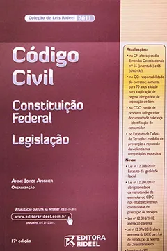 Livro Código Civil. Constituição Federal. Legislação - Resumo, Resenha, PDF, etc.