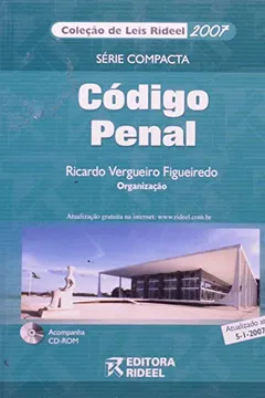 Livro Código De Processo Penal - Série Compacta. Coleção De Leis Rideel 2007 - Resumo, Resenha, PDF, etc.