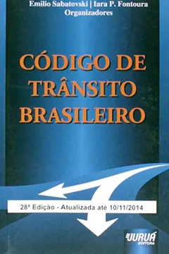 Livro Código de Trânsito Brasileiro. Atualizado Até 10 de Novembro de 2014 - Resumo, Resenha, PDF, etc.
