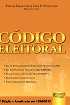 Livro Código Eleitoral - Resumo, Resenha, PDF, etc.