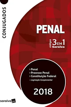 Livro Códigos 3x1 Saraiva. Penal - Resumo, Resenha, PDF, etc.