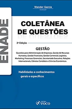 Livro Coletânea de Questões do ENADE. Gestão - Resumo, Resenha, PDF, etc.