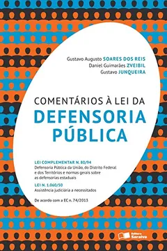 Livro Comentários à Lei da Defensoria Pública - Resumo, Resenha, PDF, etc.