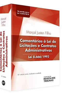 Livro Comentários À Lei De Licitações E Contratos Administrativos Lei 8.666/1993 - Resumo, Resenha, PDF, etc.