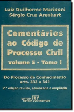 Livro Comentários ao Código de Processo Civil - Tomo 1. Volume 5 - Resumo, Resenha, PDF, etc.