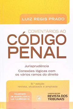 Livro Comentários ao Código Penal. Jurisprudência - Resumo, Resenha, PDF, etc.