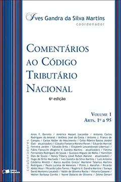 Livro Comentários ao Código Tributário Nacional - 2 Volumes - Resumo, Resenha, PDF, etc.