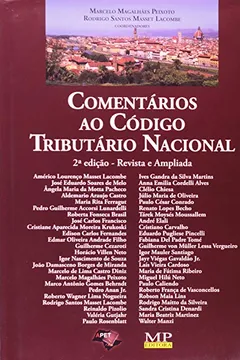 Livro Comentários Ao Código Tributário Nacional - Resumo, Resenha, PDF, etc.