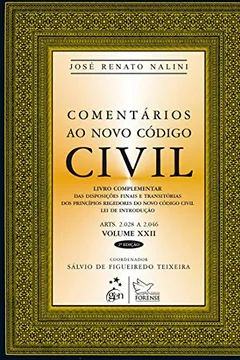 Livro Comentários ao Novo Código Civil - Volume 22 - Resumo, Resenha, PDF, etc.