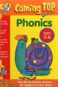 Livro Coming Top: Phonics Ages 5-6: Get a Head Start on Classroom Skills - With Stickers! - Resumo, Resenha, PDF, etc.