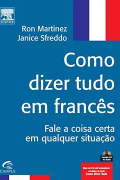Livro Como Dizer Tudo em Francês - Resumo, Resenha, PDF, etc.