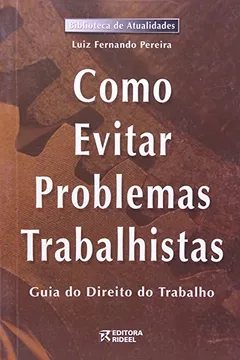 Capa do livro Como Evitar Problemas Trabalhistas