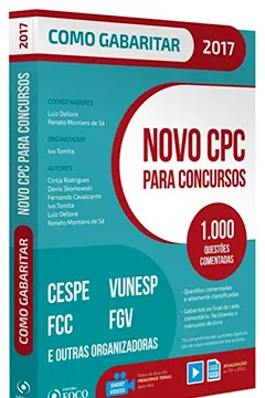 Livro Como Gabaritar Novo CPC Para Concursos - Resumo, Resenha, PDF, etc.