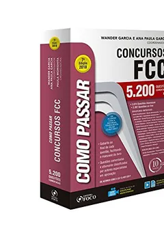 Livro Como Passar em Concursos FCC. 5.200 Questões Comentadas - Resumo, Resenha, PDF, etc.