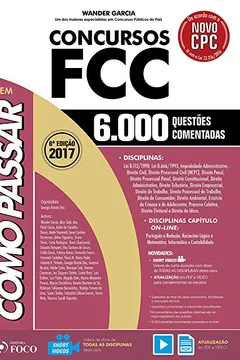 Livro Como Passar em Concursos FCC. 6000 Questões Comentadas - Resumo, Resenha, PDF, etc.
