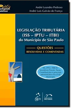 Livro Concursos Publicos - Legislacao Tributaria Do Municipio De Sp - Resumo, Resenha, PDF, etc.