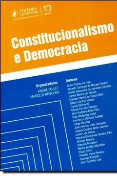Livro Constitucionalismo e Democracia - Resumo, Resenha, PDF, etc.