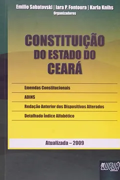 Livro Constituição do Estado do Ceará - Resumo, Resenha, PDF, etc.
