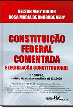 Livro Constituicao Federal Comentada 2009 - Resumo, Resenha, PDF, etc.