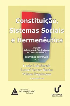 Livro Constituição, sistemas sociais e hermenêutica (Volume 13) - Resumo, Resenha, PDF, etc.
