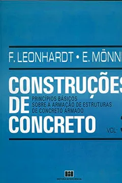 Livro Construções de Concreto - Volume 3 - Resumo, Resenha, PDF, etc.