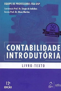 Livro Contabilidade Introdutória - Livro Texto - Resumo, Resenha, PDF, etc.