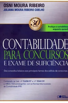 Livro Contabilidade Para Concursos e Exame de Suficiência - Resumo, Resenha, PDF, etc.