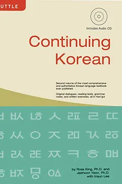 Livro Continuing Korean: (Audio CD Included) - Resumo, Resenha, PDF, etc.