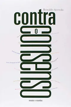 Livro Contra o Consenso. Ensaios e Resenhas - Resumo, Resenha, PDF, etc.