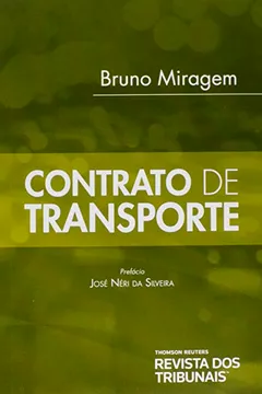 Capa do livro Contrato de Transporte