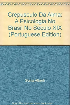 Capa do livro Crepusculo Da Alma