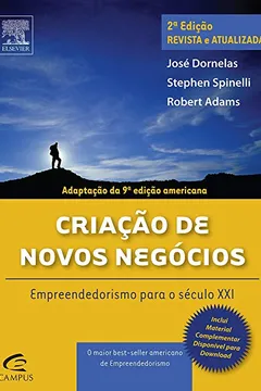 Livro Criação de Novos Negócios. Empreendedorismo Para o Século XXI - Resumo, Resenha, PDF, etc.