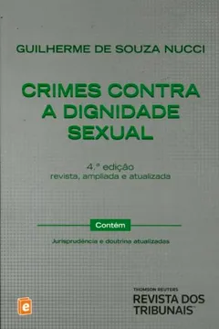 Livro Crimes Contra A Dignidade Sexual - Resumo, Resenha, PDF, etc.