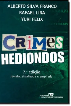 Capa do livro Crimes Hediondos