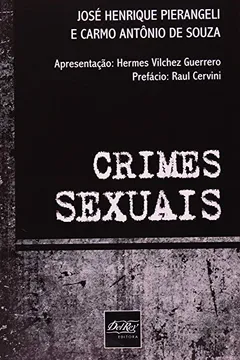 Capa do livro Crimes Sexuais