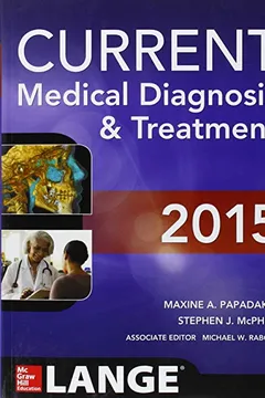 Livro Current Medical Diagnosis and Treatment 2015 - Resumo, Resenha, PDF, etc.